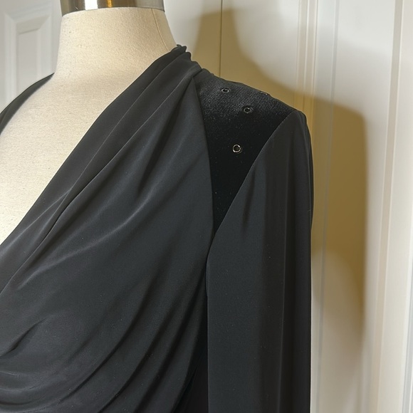Eva Kayan Black Blouse Top Sz40 - Picture 2 of 7